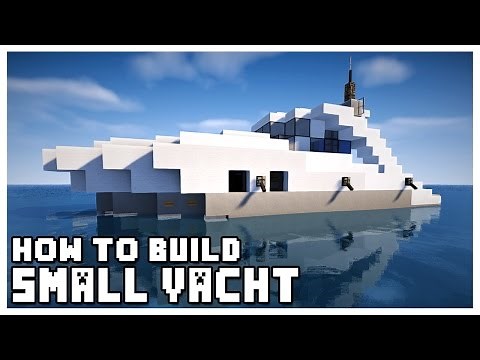 How to Build a Small Yacht in Minecraft