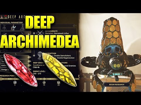 Warframe Deep Archimedea Full Guide For End Game Farming!