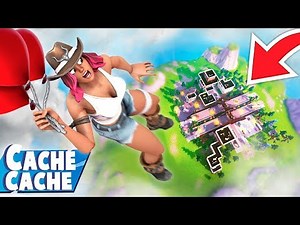 LA MEILLEURE CACHETTE DE L'UNIVERS !! (cache cache map créatif fortnite)