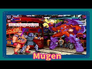 Mugen : Shredder & Krang Vs Onslaught (Request)