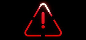 red danger caution mark loop animation - Download Stock Footage