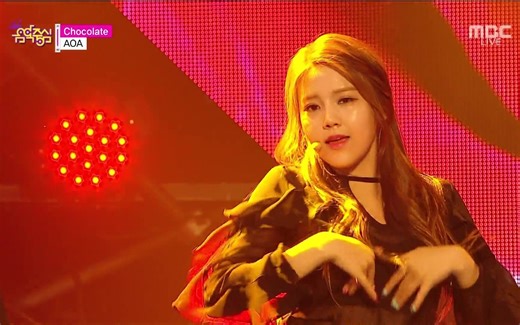 [LIVE]AOA - Chocolate + Heart Attack (150627 MBC Music Core)