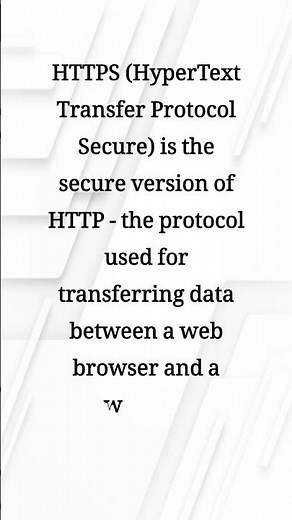 What is HTTPS | Explained in Simple Terms | Study Learn #education #networking #https #http