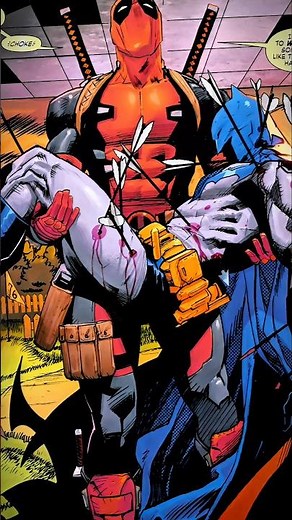 Batman becomes Deadpool 🤯 Key Comics Explained #dccomics #marvelcomics #shorts