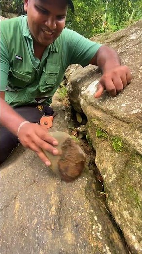 Split Stone Surprise: Red Rock Discovery! What Is It?