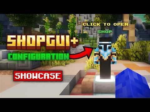 Best Premade ShopGUI+ Config for Minecraft Servers (640 Items!)