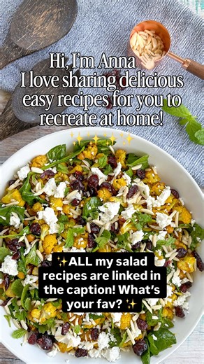 If you love delicious easy recipes you are in the right place! To celebrate the new year, here are ALL of my salad recipes. What is your fav? What recipe am I missing that I should add this year? Check them out 👉 https://justamumnz.com/category/salad/ | Just A Mum's Kitchen