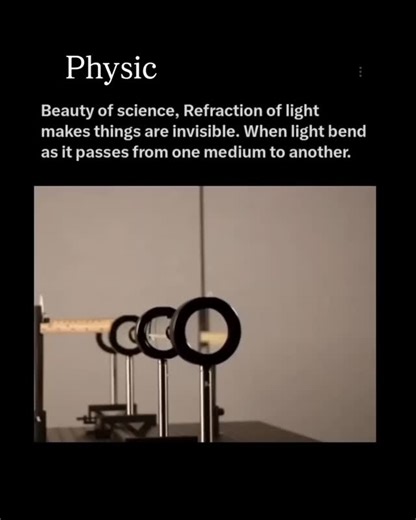 VENKAT | Cloaking with Transformation Optics. There are many possible routes to making objects seem invisible--after all, magicians have been doing... | Instagram
