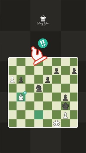 The bishop controls. #chess #covua #daisycovua #shorts