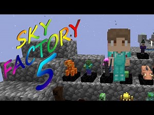 Sky Factory 5 : E13 : Building an Auto mob Farm