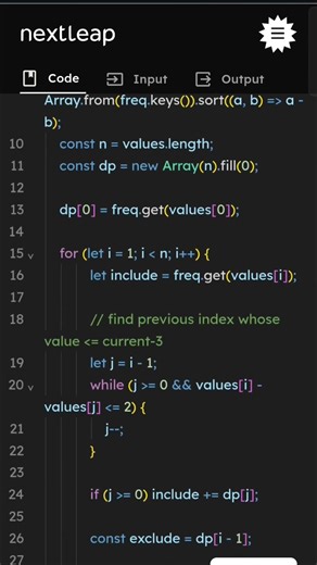 Maximum Total Damage Problem Explained | Dynamic Programming JavaScript Solution | Coding Interview
