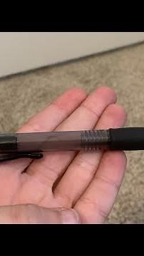 How to make a projectile launcher with only a pen