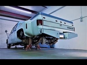 1986 Square Body Chevrolet C30 Dually Turbo LS Swap Project - Part 9 - Rear Lowering Kit