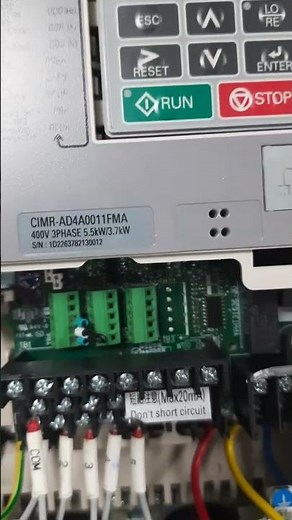 Yaskawa modbus wiring #yaskawa #modbus #rs485 #wiring #communication