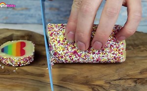 【HooplaKidz 食谱】教你DIY彩虹心曲奇