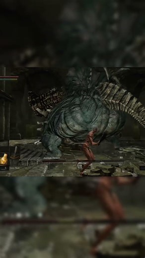 Dark Souls Remastered – Asylum Demon#darksouls #bossfight