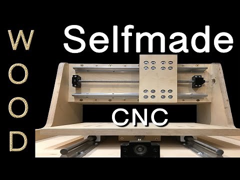Build your own CNC milling machine for under 500 € from wood with a list of all parts (Part 1)
