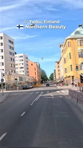 🇫🇮 Turku Scenic Drive – Finland 4K