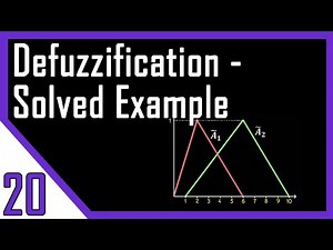 Solved Example | Defuzzification to Scalars | Fuzzy Logic
