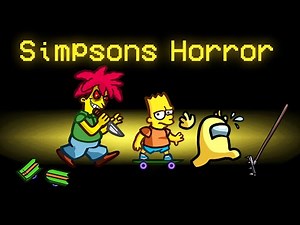 SIMPSONS HORROR Mod in Among Us! (Simpsons Mod)