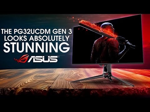 PG32UCDM GEN 3 Looks Absolutely Bonkers