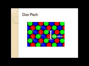 Dot Pitch | Measurement of Dot Pitch | ICT | what is dot pitch? |