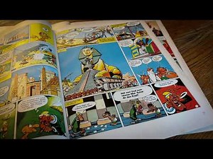 The historical depictions of antiquity in Asterix. How do you translate Asterix into German?