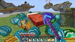 Minecraft UHC but its also Bedwars...