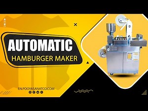 Automatic Hamburger Press , Robotic Burger Forming Machine