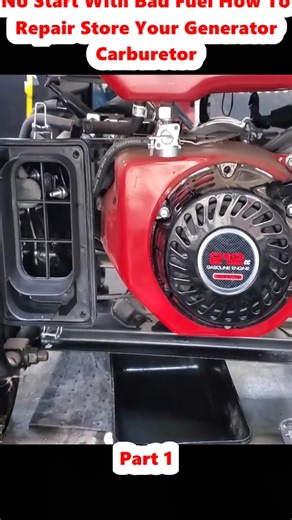 Predator Generator Sitting Up No Start With Bad Fuel How To Repair Store Your Generator Carburetor (1) Download MP4 [1] | Raley's Small Engine