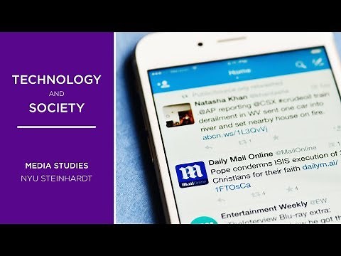Technology & Society | NYU Steinhardt Department of Media, Culture, and Communication