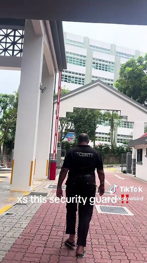 Singapore Security Guard's Unexpected Outburst