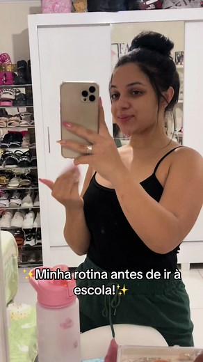Minha Rotina Matinal Antes de Ir para a Escola