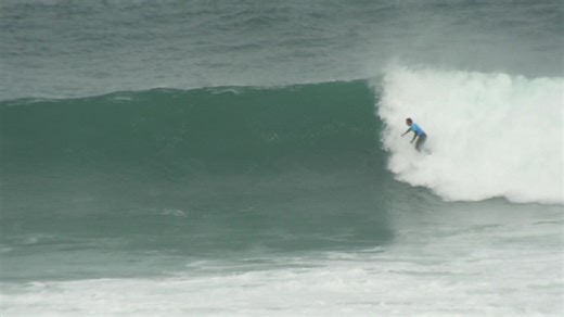 Stanley Norman with the highest heat total of the day at the #AbancaPantinClassicGaliciaPro! More at worldsurfleague.com CLASSIC SURF PRO | WSL Qualifying Series