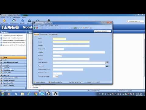 Alta de clientes en TANGO GESTIÓN