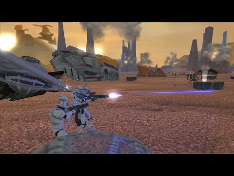 Star Wars Battlefront II 2005 Mod: Attack Of The Clones / Clone Wars