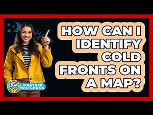 How Can I Identify Cold Fronts on a Map?
