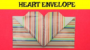 30K views · 81 reactions | DIY HEART ENVELOPE COMPLETE VIDEO ON - https://www.youtube.com/watch?v=p7YWD6qpR9o | Crafty Craft | Facebook