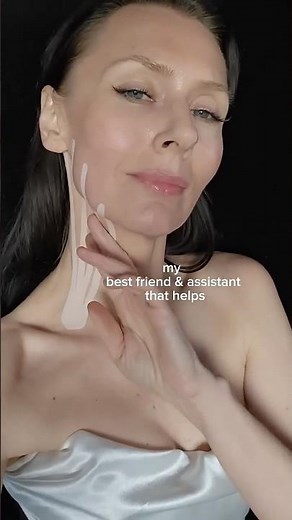 Neck Taping for Lymph Drainage, Tension, & Wrinkles