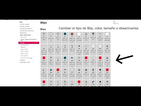 Como cambiar el tipo de Blip, color, tamaño o desactivarlos de los scripts + explicación FiveM 2021