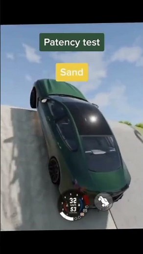 BMW M8 patency test #BeamNG up Hill test