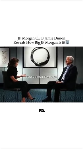 Entrepreneur’s Archived on Instagram: "How Big Is JP Morgan. In an interview, JP Morgan CEO Jamie Dimon stated that the company moves over $10 trillion around the world on a daily basis. This significant figure highlights the immense scale and volume of transactions processed by one of the world’s largest financial institutions. #featured, #explorepage, #banking, #jpmorgan, #entreprenuer, #money, #yp, #viral, #ceo, #wealth, #wifimoney, #business, #influence, #success, #mindset"