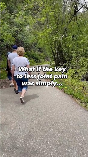 Why physical therapists recommend walking backwards #jointpain #arthritis #pt