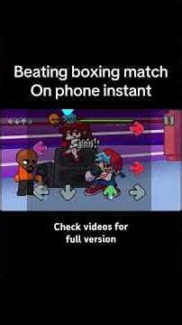 Beating boxing match short version #fnf #fnfmod