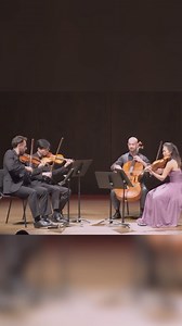 “One of the greatest quartets of the last 100 years.” BBC Music Magazine We agree! We’re featuring the string quartets on our upcoming season this week and today you’re in for a treat with the Dover Quartet playing Haydn’s String Quartet No. 3! Their program next season with connects new work by Emmy-winning American Indian composer Jerod Impichchaachaaha’ Tate with Dvořák’s beloved American quartet.  | Cal Performances | Facebook