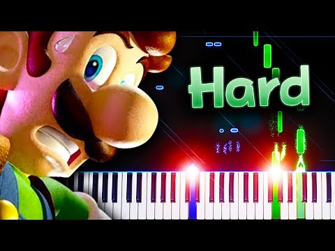 Sticky Situation (from Luigi's Mansion: Dark Moon) - Piano Tutorial