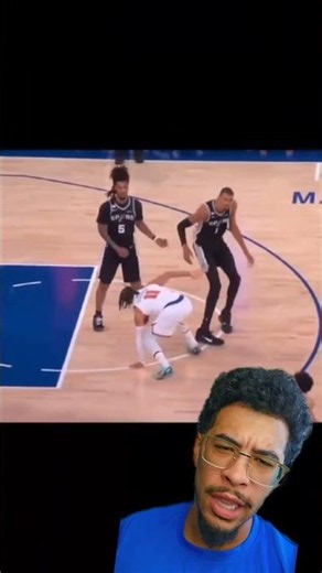 Wemby is dirty!#wemby #nba #spurs #knicks