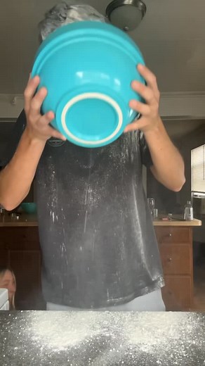 Maya Centrella | Delaware Realtor on Instagram: "Flour prank on @donniemc8"