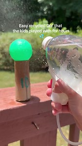 36K views · 90 reactions | Need to cool off this summer? ☀ Upcycle some bottles into a DIY water sprayer for splashy family fun!  | KiwiCo | Facebook
