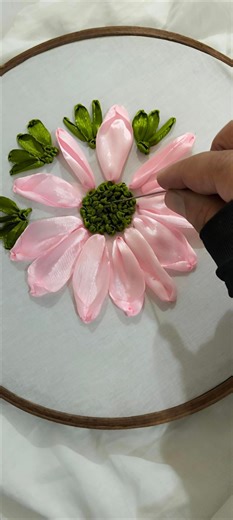 #ribbon embroidery | NS Hand Embroidery | Facebook